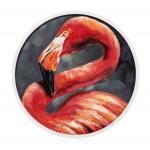 Einsamer Flamingo