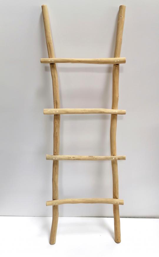 Holzleiter natur