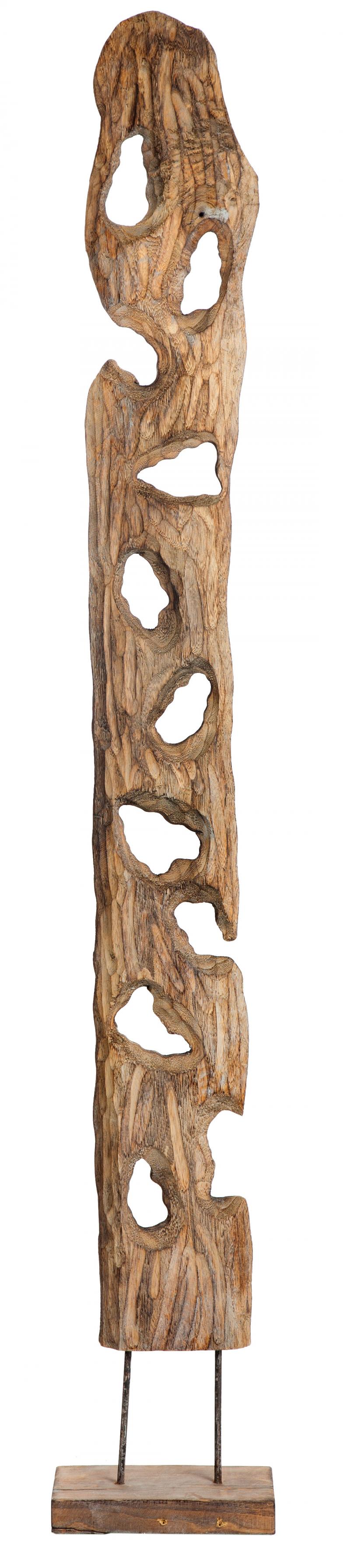 Holzstamm-Stehle