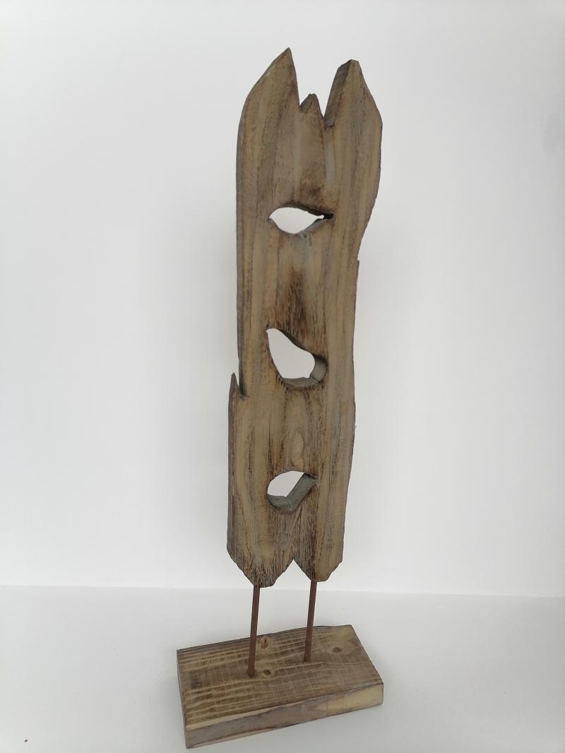 Holzstamm-Stehle