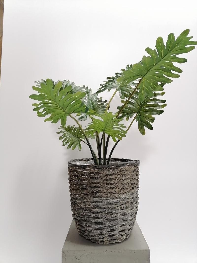 Maize Egg Pot, Brown