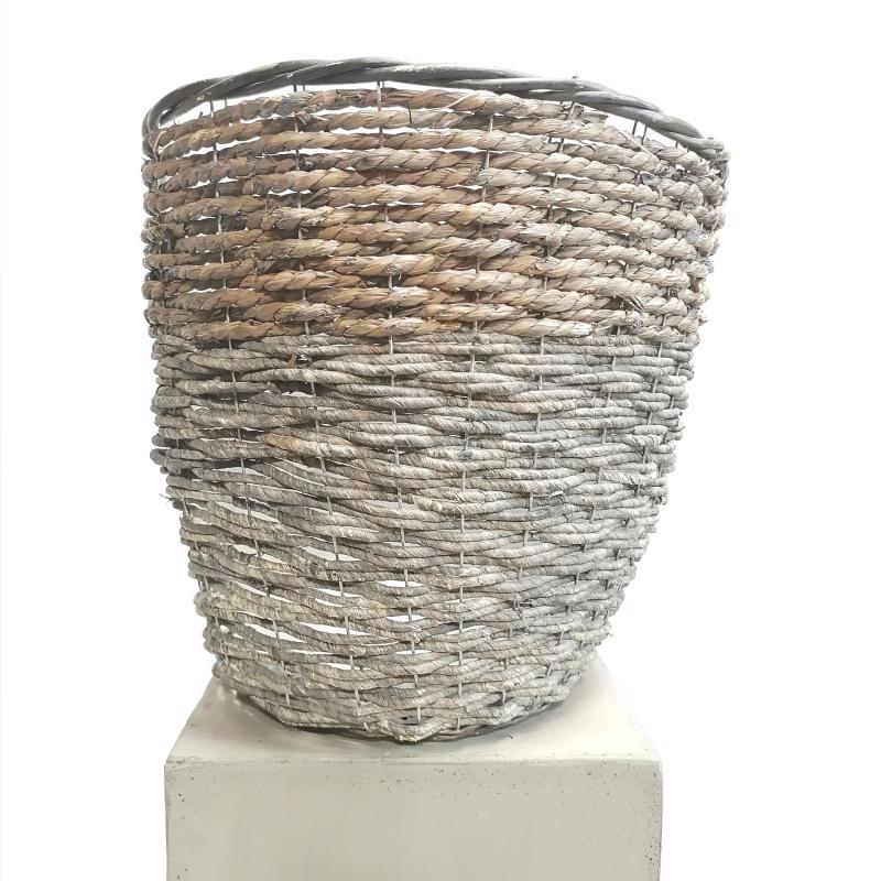 Maize Egg Pot, Brown