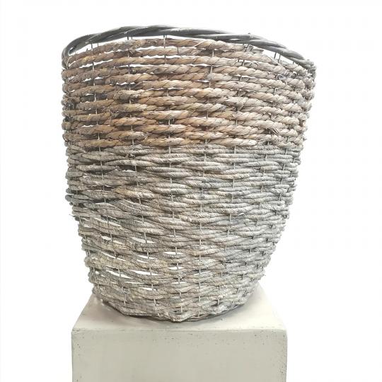 Maize Egg Pot, Brown
