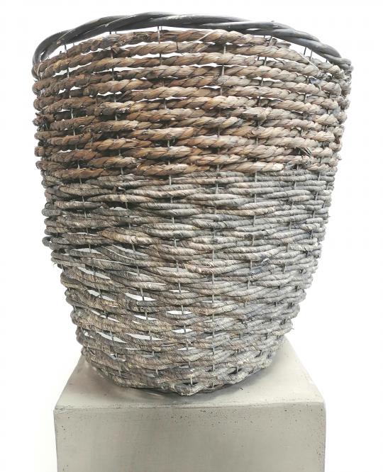 Maize Egg Pot, Brown