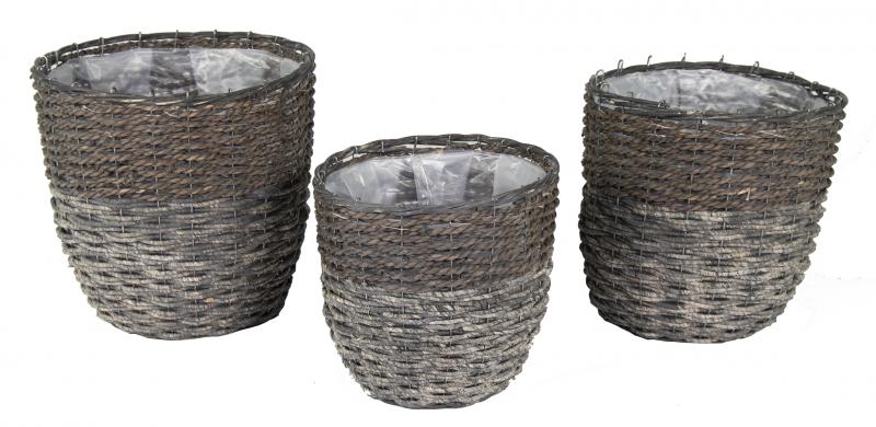 Maize Egg Pot, Brown