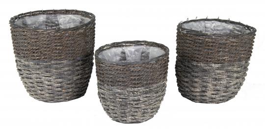 Maize Egg Pot, Brown