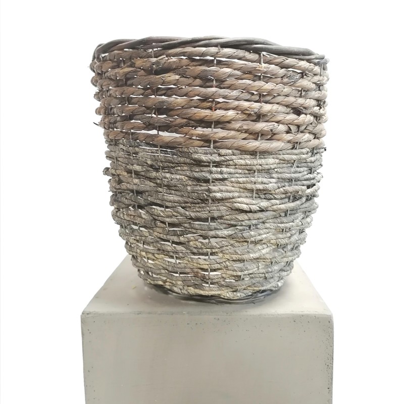Maize Egg Pot, Brown