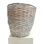 Maize Egg Pot, Brown