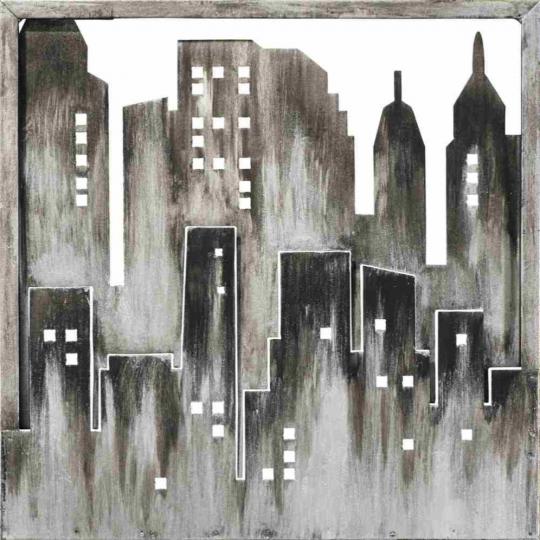 Metall Objekt "Skyline"