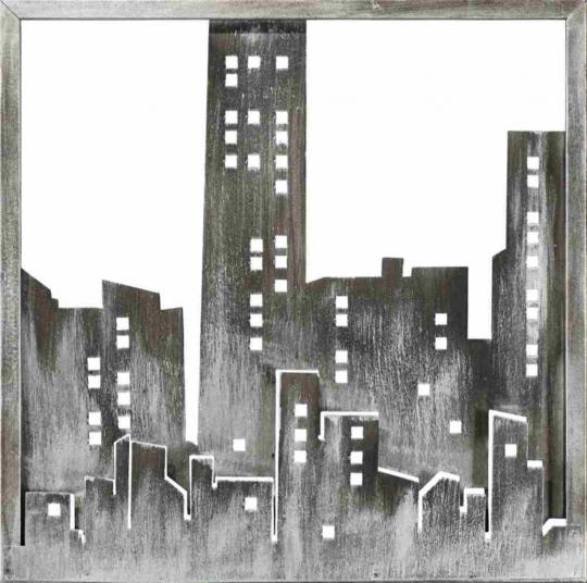 Metall Objekt "Skyline" III