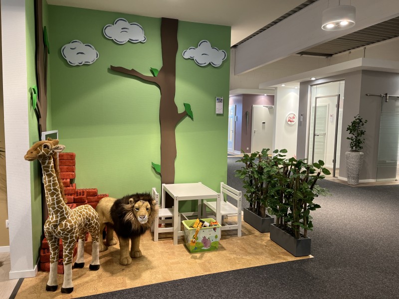 Raumteiler "Kleiner Wald" Fix und Fertig