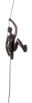Skulptur "Kletterer"
