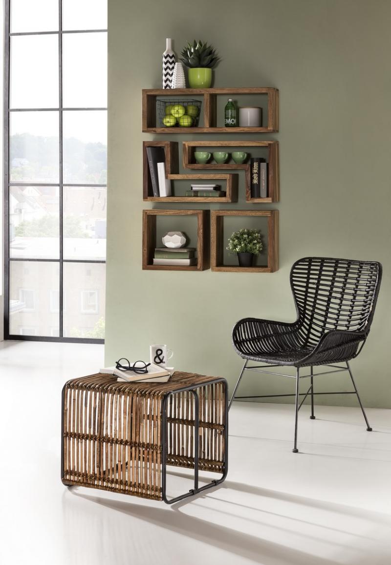 Stuhl aus Rattan