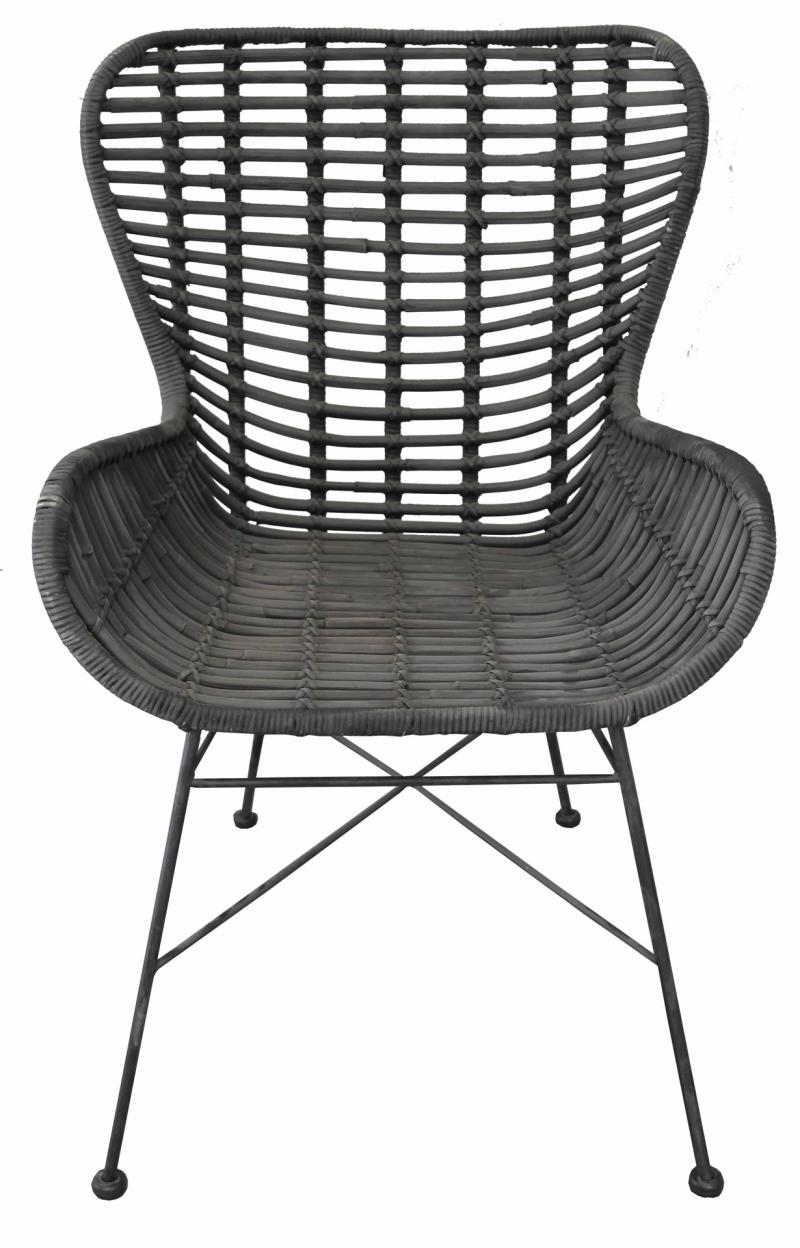 Stuhl aus Rattan