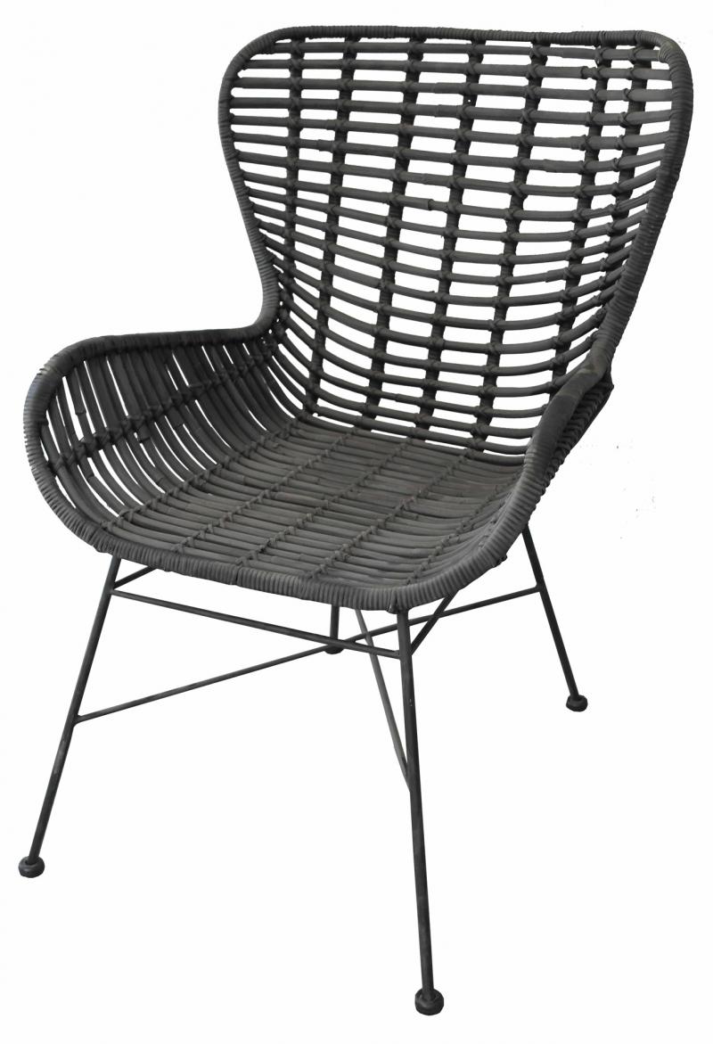 Stuhl aus Rattan