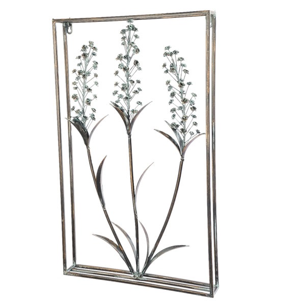 Wandbild, Flowers Zink