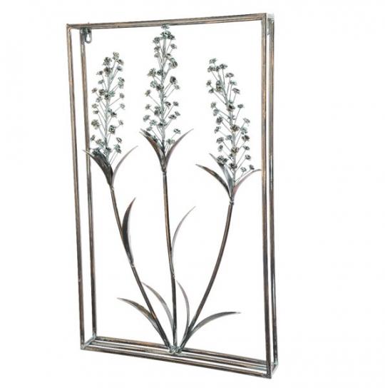 Wandbild, Flowers Zink